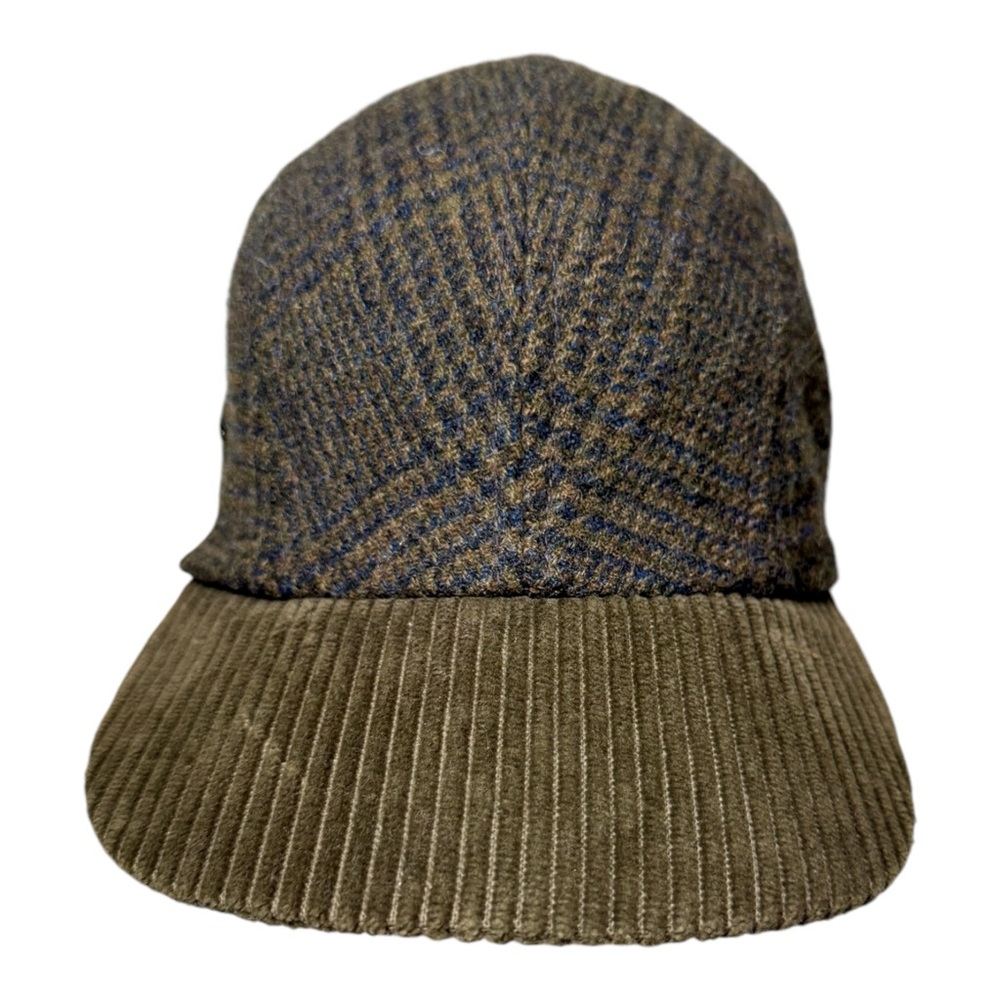 Woolrich Blue and Brown Patterned Hat